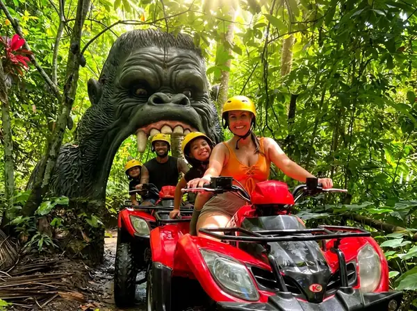ATV Quad Bike Ubud Gorilla Cave