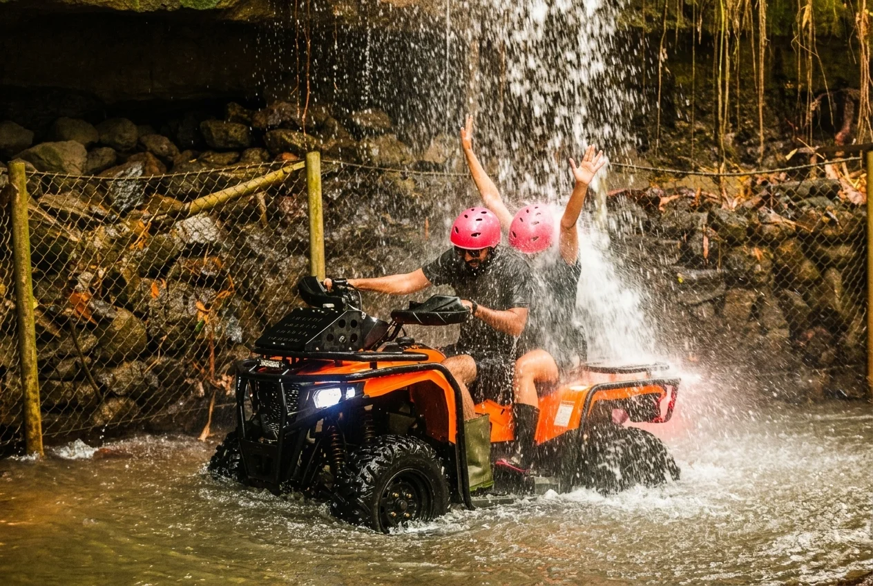 Tandem Bali ATV Quad Bike Ubud Tour in Ubud Bali